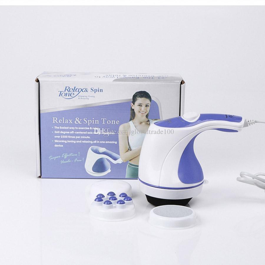 Máy massage trị liệu Relax and Spin Tone đánh tan mỡ bụng giải tỏa mệt mỏi squishyshop664