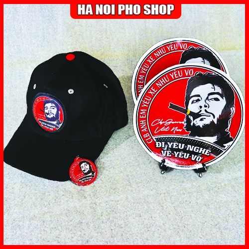 Tem Logo Đi Yêu Nghề về Yêu Vợ, Combo Mũ nón Đi Yêu Nghề