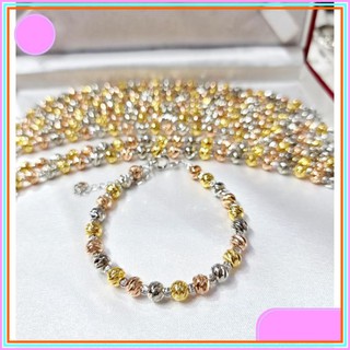 Lắc bi thời trang , lắc bi 3 màu , lt134
