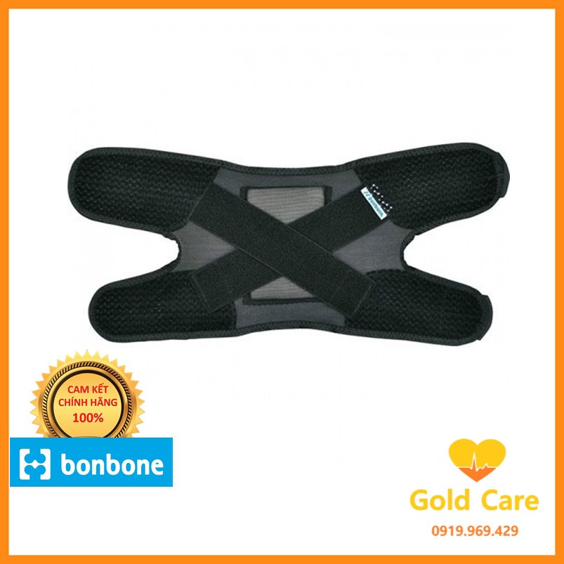 ✅ Đai cố định đầu gối Bonbone Thin PF Cross Belt - Made in Japan