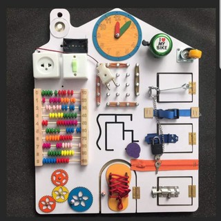 Busy Board Bảng Bận Rộn Phát Triển Kỹ Năng Cho Bé
