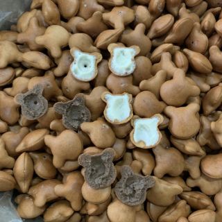 Bánh gấu nhân kem vị socola