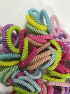 Sỉ 100 dây cột tóc lò xo màu đẹp loại bé