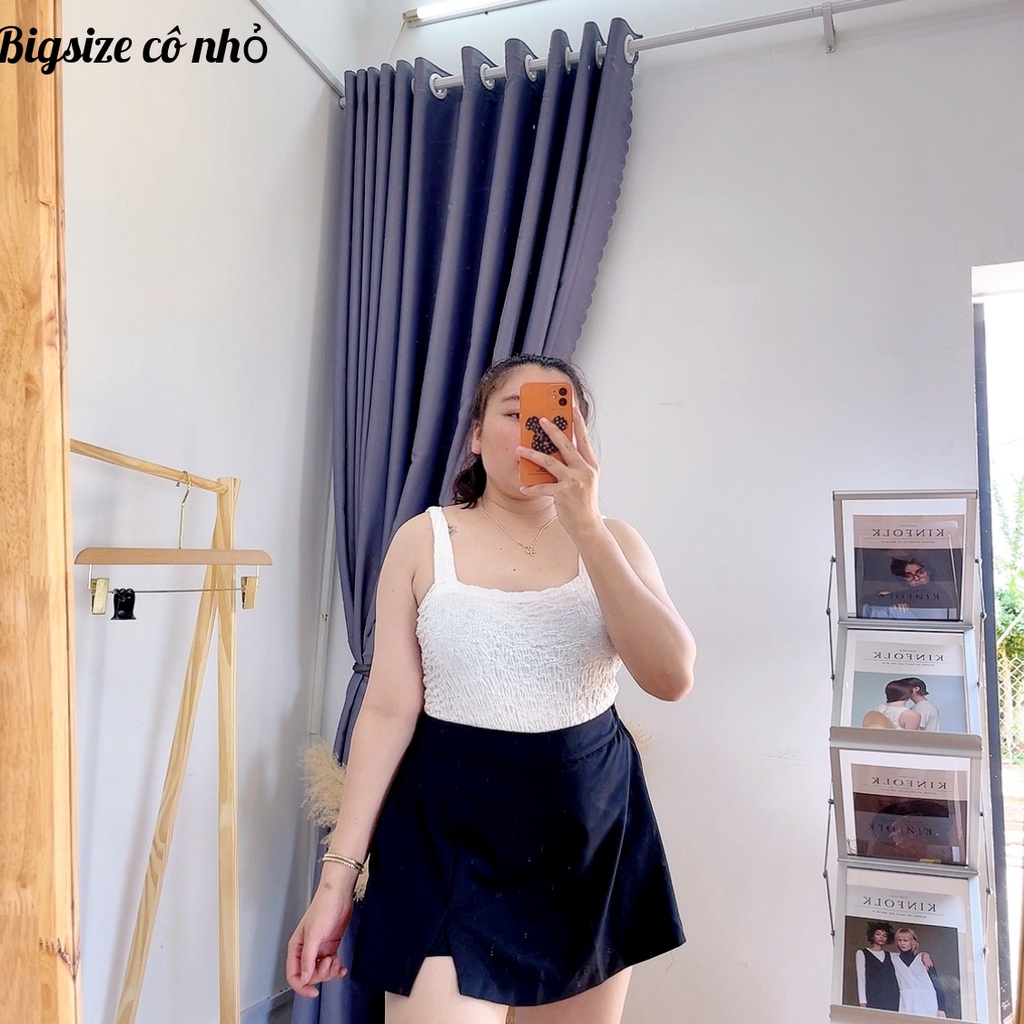 Quần Giả Váy Nữ Cạp Cao Bigsize Phom Đẹp Chất Vải Tuyết Cao cấp,Quần Váy Nữ Lên Phom Cực Dễ Thương MÃ GVM