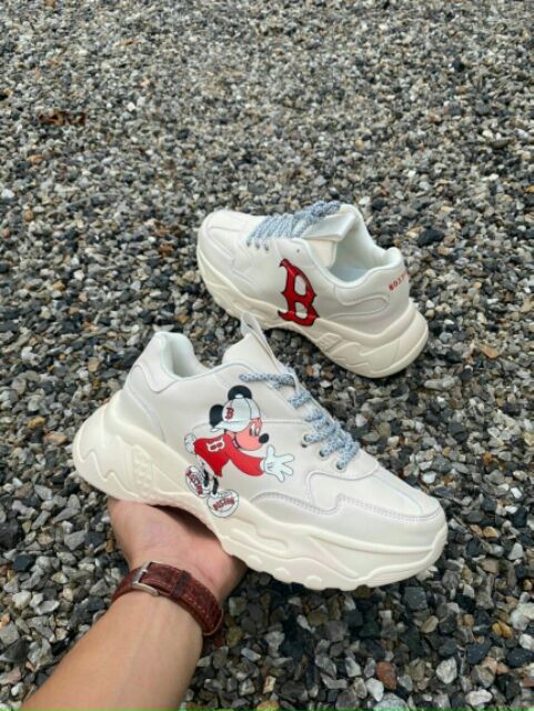 Giày sneakers đế 5cm NY New York Boston LA