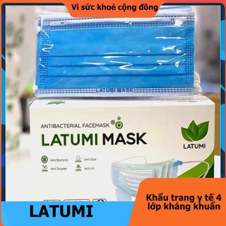Combo1 Khẩu trang y tế 4 lớp kháng khuẩn Sản Xuất Đạt Tiêu Chuẩn Quốc Tế như khẩu trang assemshop01