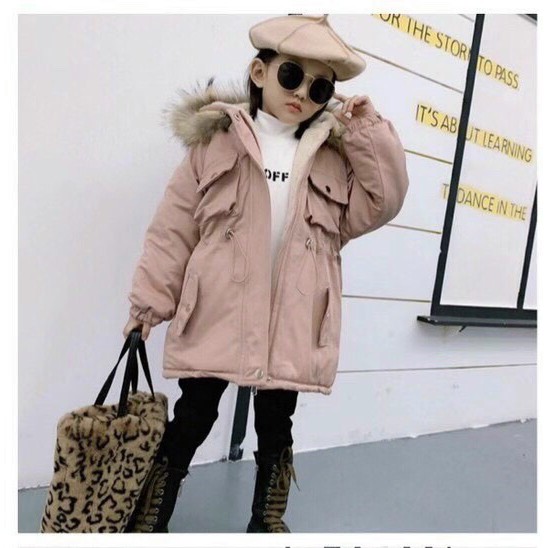 áo parka lót lông bé gái size đại hàng có sẵn ảnh thật, kèm video