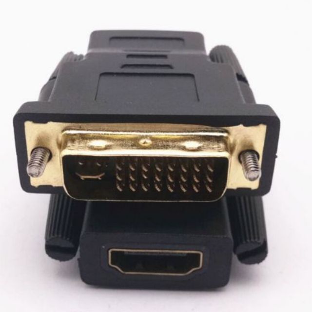 Đầu Chuyển DVI Chuẩn 24+1 Sang HDMI,  hàng chất lượng cao - bảo hành 6 tháng - sieuthipkgiare.