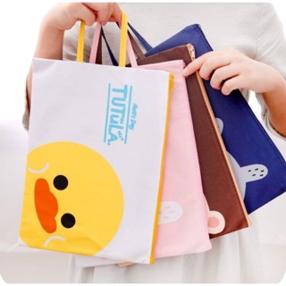 Túi vải Oxford hoạt hình dễ thương Size Lớn 32cm