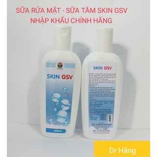 sữa rửa mặt - sữa tắm Skin GSV 200ml Cho Mọi Loại Da