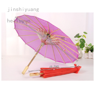 Dù Giấy Sơn Dầu Vẽ Hình Nghệ Thuật Phong Cách Trung Hoa Trang Trí Tiệc