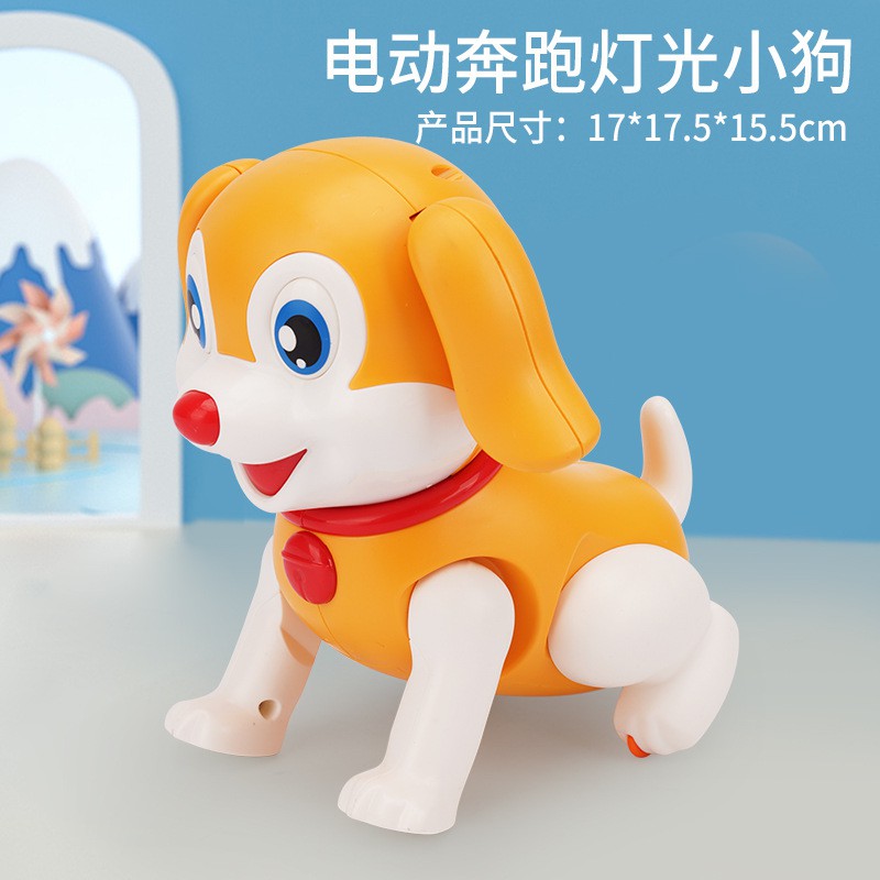 [TẶNG PIN] Đồ chơi Chó Robot Thông Minh chạy pin biết đi, biết sủa, có nhạc, có đèn