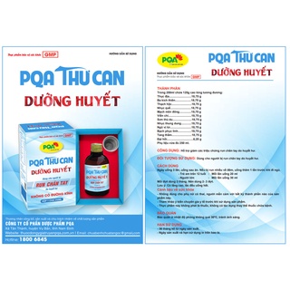 Pqa thư can dưỡng huyết run chân tay- hộp 250ml - ảnh sản phẩm 2