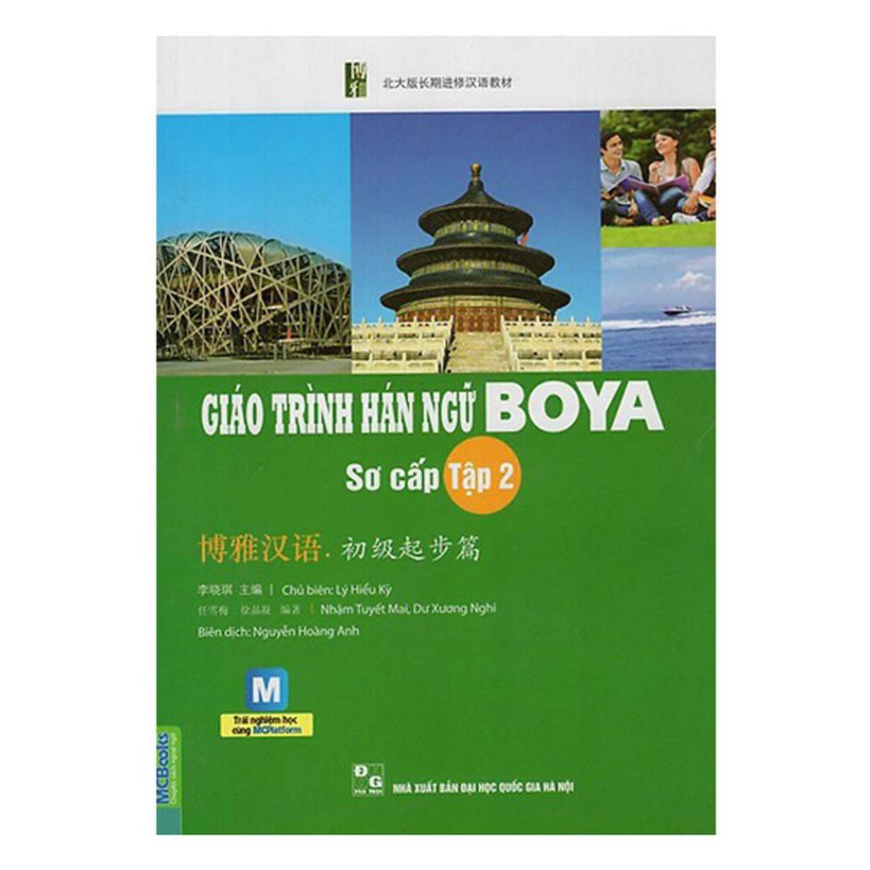Sách Trọn Bộ 8 Cuốn Giáo Trình Hán Ngữ Boya MCCH8931