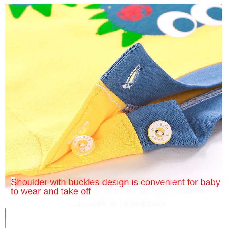 Bộ đồ ngủ cotton thoáng khí in họa tiết hoạt hình giáng sinh cho bé