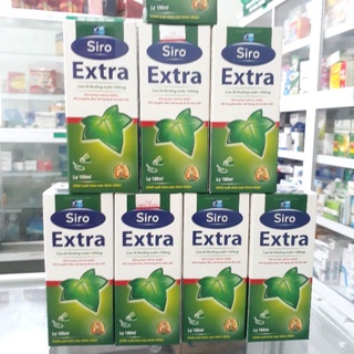 Siro ho extra- Hỗ trợ giảm đau rát họng, ho kéo dài chai 100ml