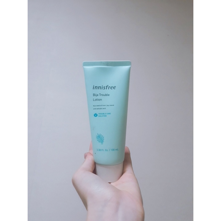 (mẫu mới 2021) Sữa dưỡng ngăn ngừa mụn Innisfree Bija Trouble Lotion