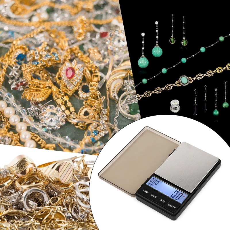 Cân Điện Tử Pha Cà Phê Espresso 1000g x 0 1g Màn Hình LCD Có Hẹn Giờ Tiện Dụng