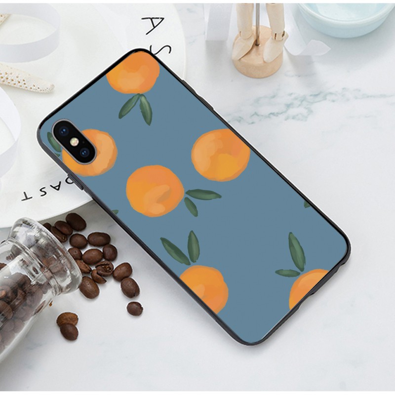 Ốp Điện Thoại tpu Mềm Hình Quả Cam Cho iphone 13 mini 12 pro max 6s 7 8 plus xr 11 14 pro xs max se2