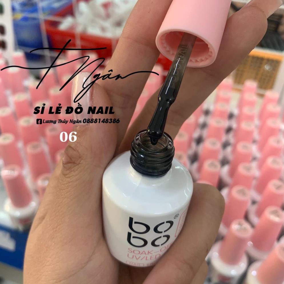 Sơn Thạch Bobo 12 Màu  Chính Hãng Chai 15ml Có Tem QR Code (Bán lẻ chai)