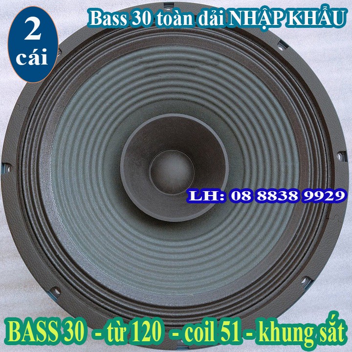 LOA BASS 30 TOÀN DẢI PAUDIO IMF NHẬP KHẨU CHINA - GIÁ 1 CẶP