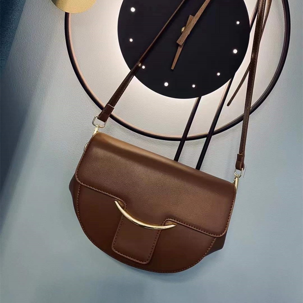 Túi Xách Đeo Vai Kiểu Yên Ngựa Phong Cách Hàn Quốc Thời Trang Nữ 2022