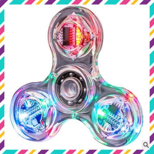 Con Quay Spinner Đồ Chơi Đèn Led Phát Sáng bằng nhựa độc đáo dành cho mọi lứa tuổi