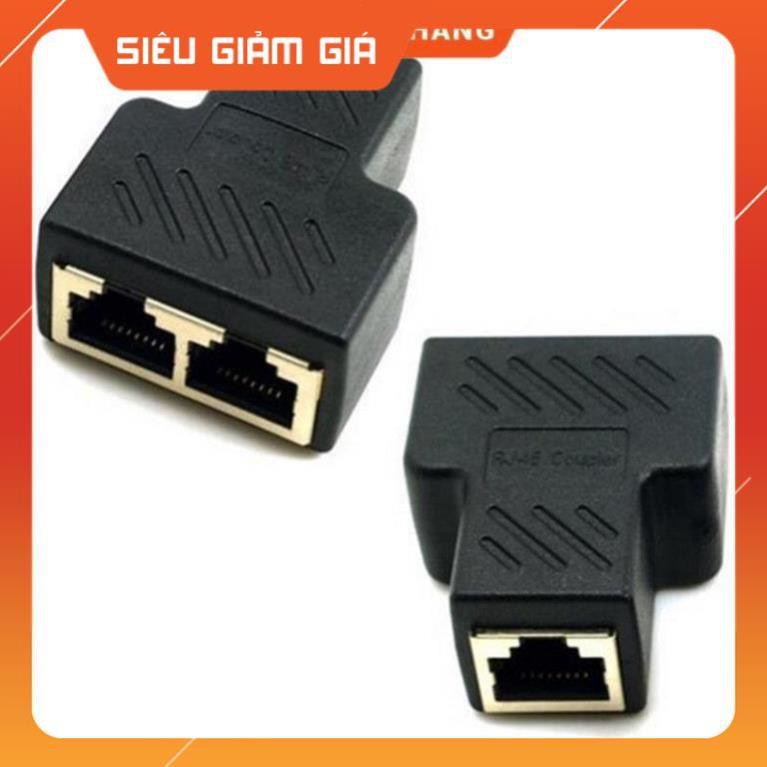 mói về Bộ chia cổng mạng RJ45 1 sang 2 Cat5 / CAT 6 LAN