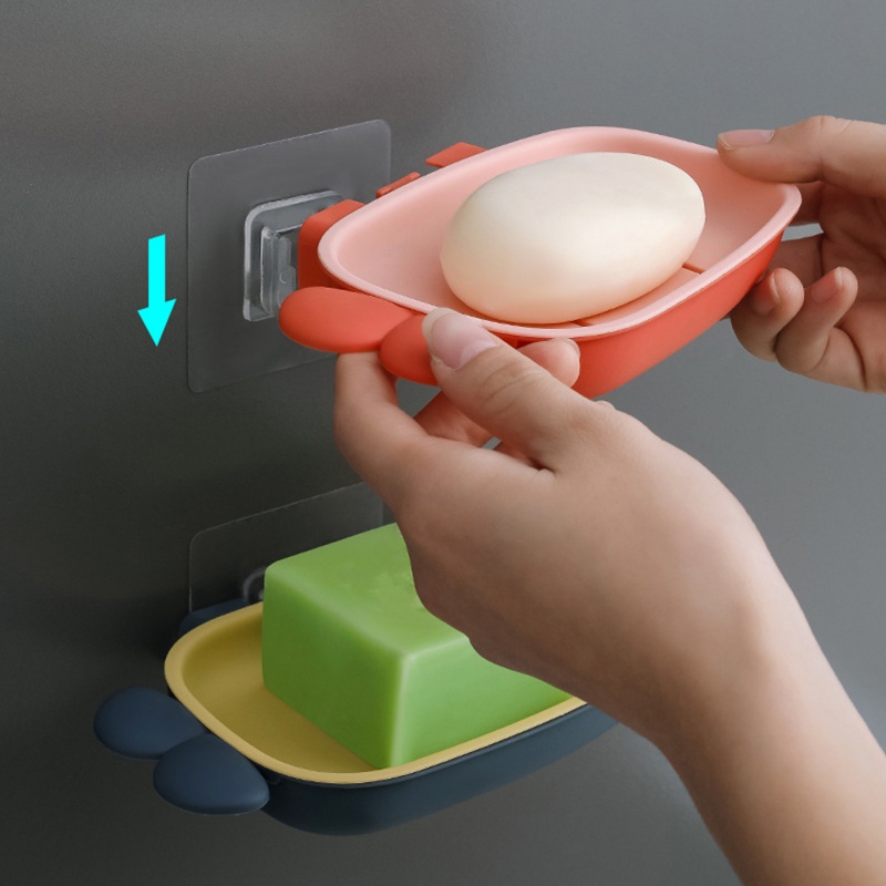 Giá Đỡ Xà Phòng Bằng Nhựa Nhanh Khô Tiện Dụng