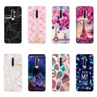 Ốp điện thoại hình tòa tháp đáng yêu cho OPPO Reno 2 2F Realme XT X2 Pro F15 A91 Find X2