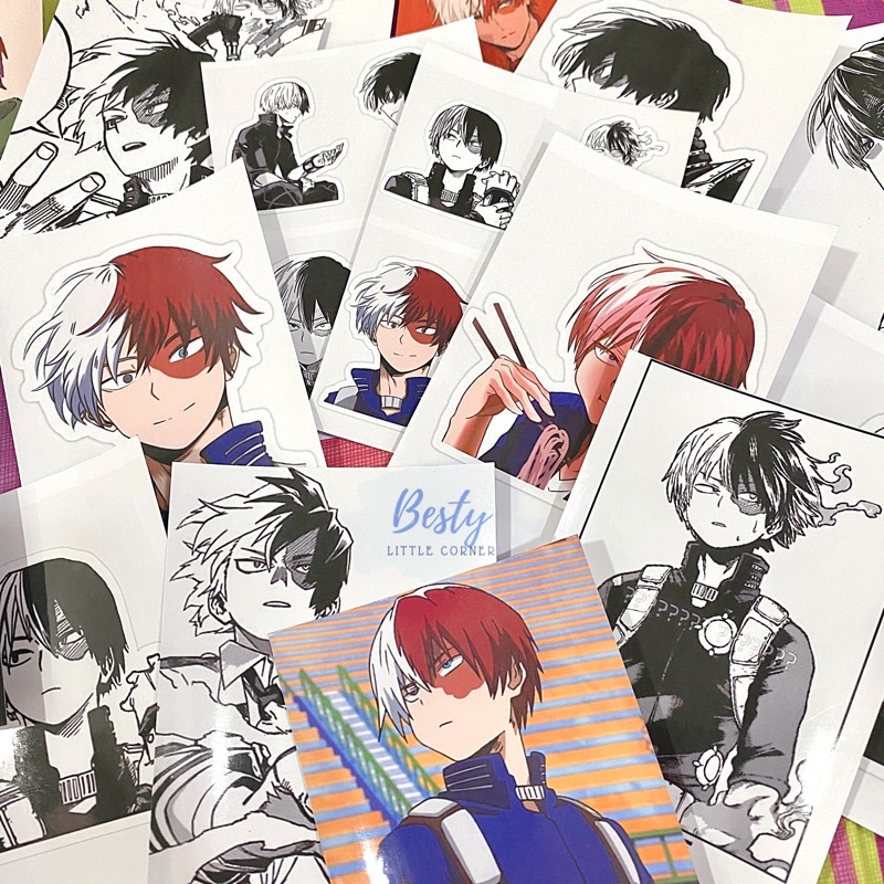 In Sticker theo yêu cầu - in sticker anime theo yêu cầu giá rẻ - hình dán Anime poster - in sticker theo yêu cầu A4