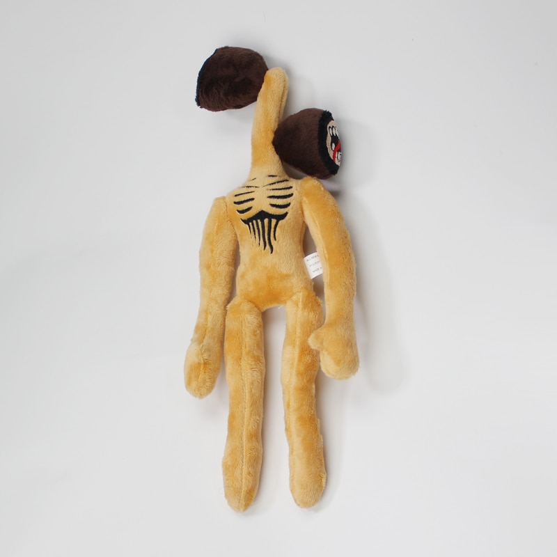 40cm Anime Siren Head Plush Toy Cartoon Sirenhead Stuffed Doll Horror Black Cat Peluches Toys for Kids Christmas Gift