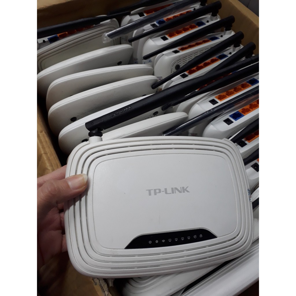 Cục Phát Wifi, Modem Wifi, Củ Phát Wifi TPlink 740n Cũ - Cài Tên và Pass Wifi Giá Rẻ Tặng dây mạng