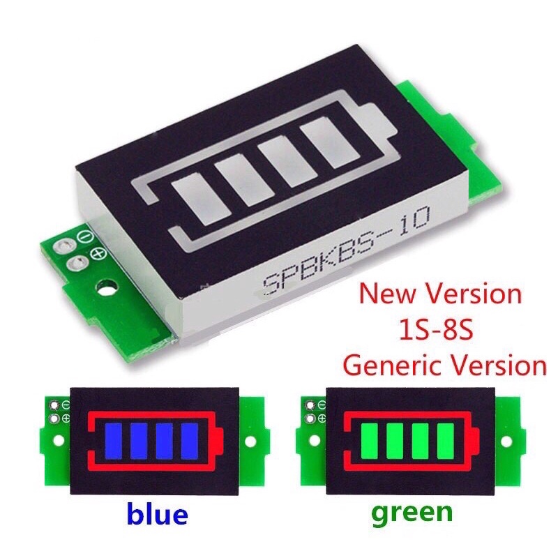 Mạch báo pin đa năng 1s2s3s4s5s6s7s8s 🔋🔋🔋⚡️⚡️⚡️