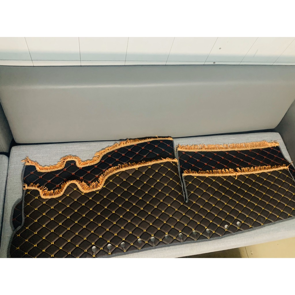 THẢM TAPLO XE TẢI, XE Ô TÔ, XE HƠI ISUZU 1,9T ĐẾN 2,5T - MẪU CÓ REN VÀNG