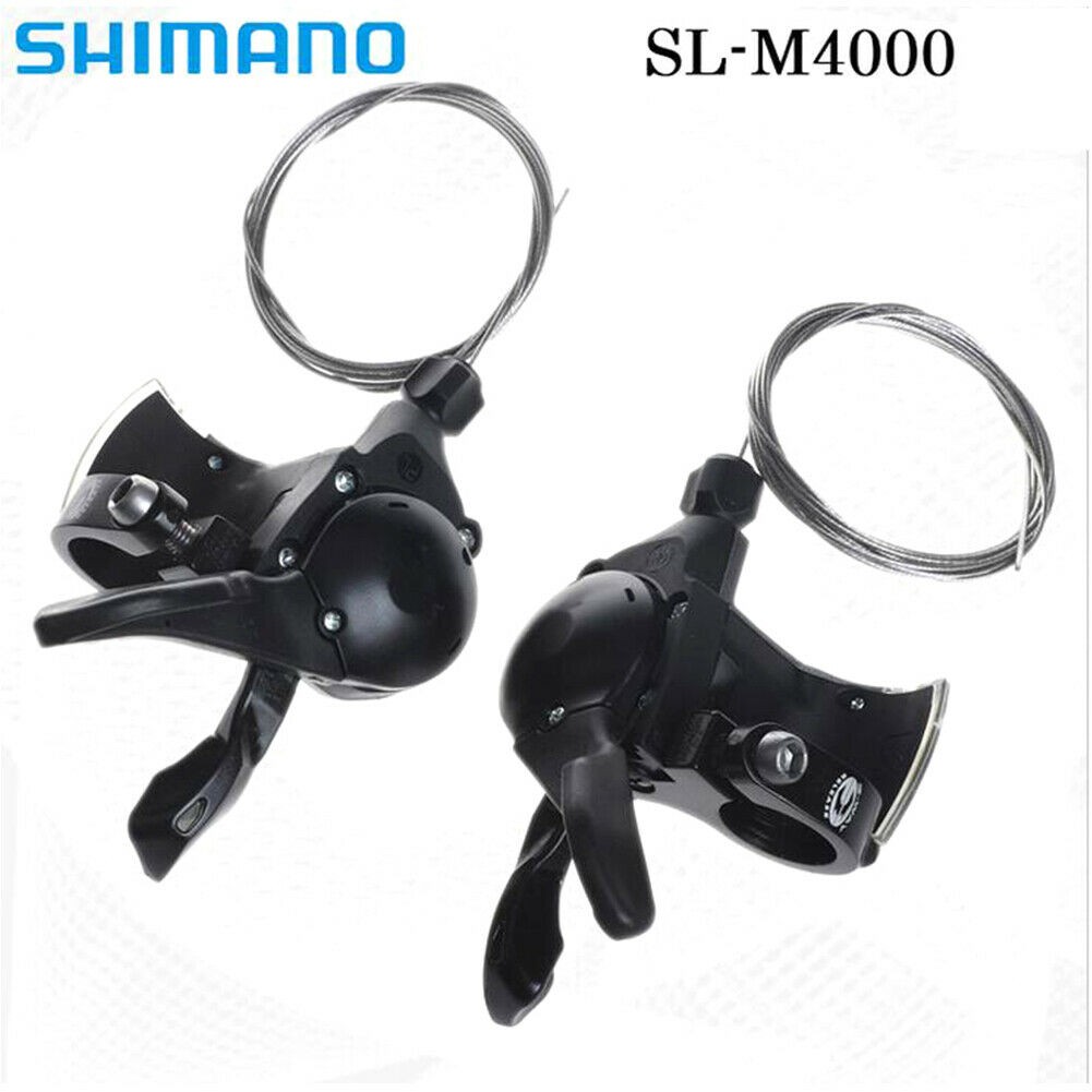 Cần Gạt Số Trái Phải Shimano Alivio Sl M4000 3x9s 27 Kèm Dây Cáp Bên Trong