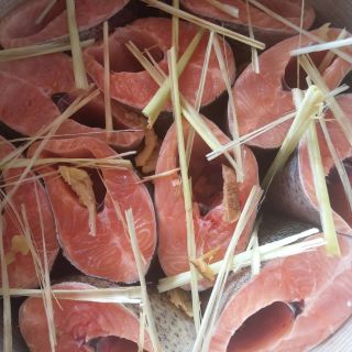 Ruốc cá hồi sapa mẹ Bi