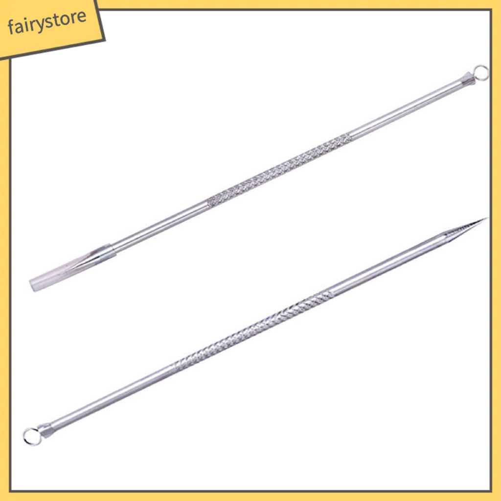 [Hàng mới về] Dụng cụ diệt mụn đầu đen chăm sóc da bằng inox