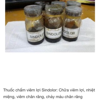 Thuốc chấm viêm lợi sindolor