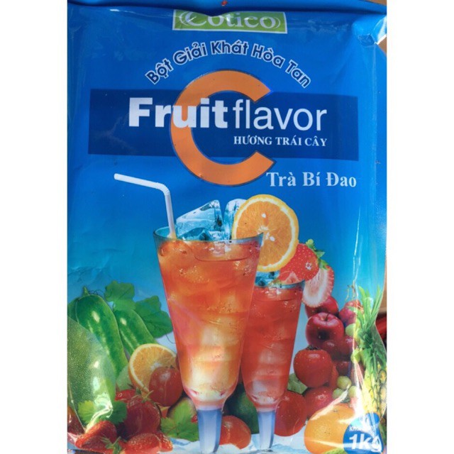 Bột Giải Khát Hòa Tan Hiệu Cotico Có các mùi như sau : Đào : Cam : Dâu : Dưa Lưới : Trà Bí Đao : Khoai môn gói 1kg ạ | BigBuy360 - bigbuy360.vn