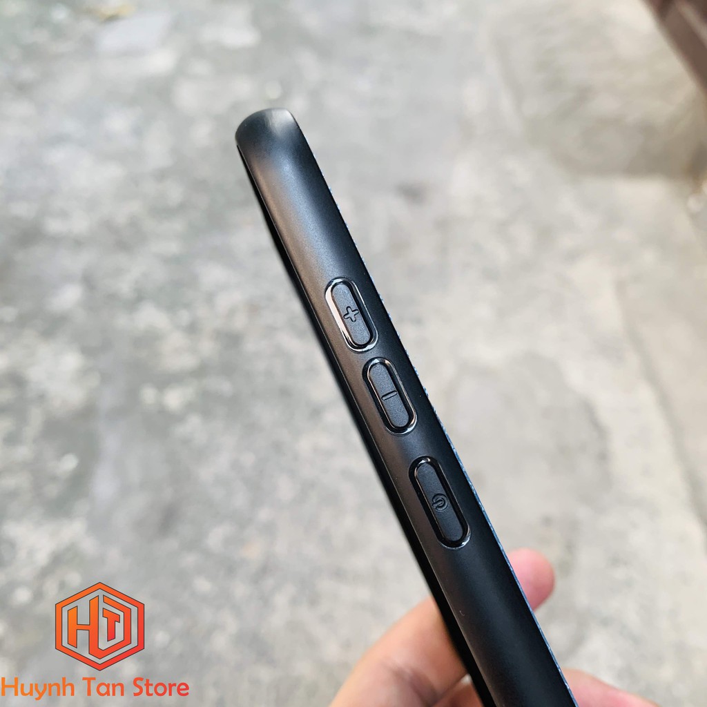 Ốp Lưng Xiaomi Redmi Note 8 Vân Vải Khắc Hình Nai