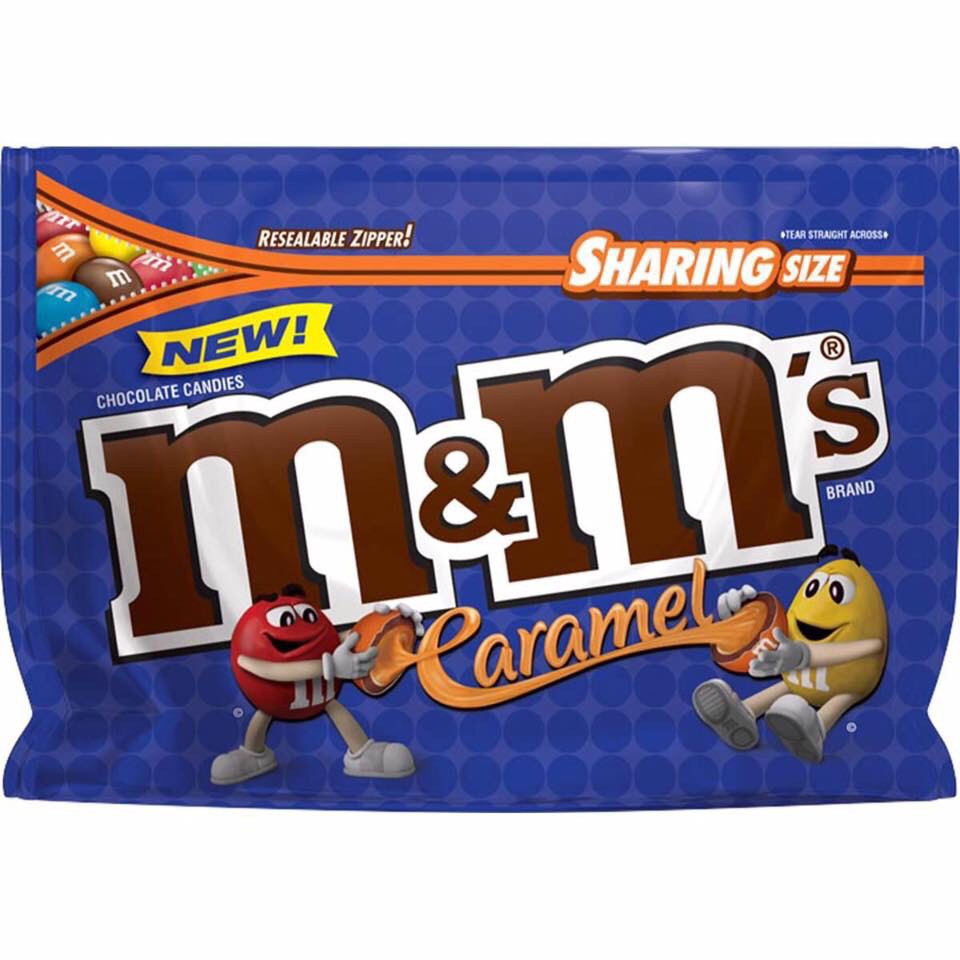 Socola M&M Caramel (Xanh Dương) 272g
