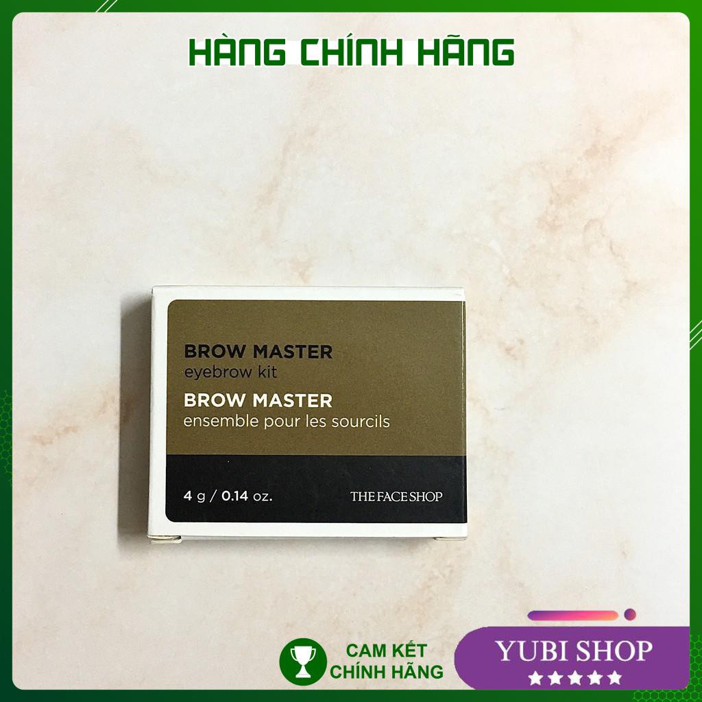 Bột Tán Chân Mày The Face Shop Hàn Quốc Brow Master Eyebrow Kit - 4g - Auth