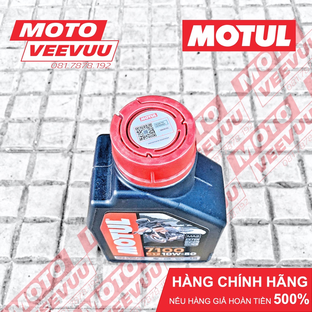 Dầu nhớt xe máy số Motul 7100 10W50 Ester 800ml, 1L, 1L1, 1L2, 1L3, 1L4