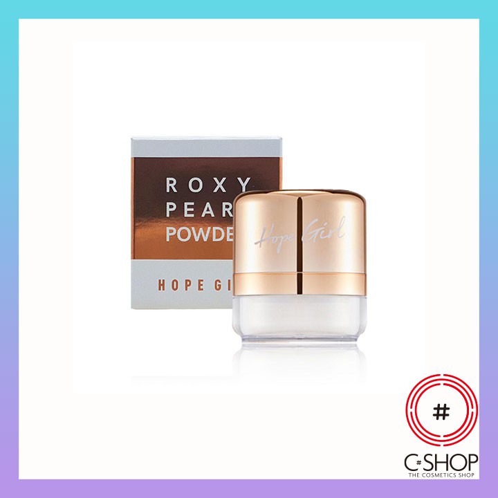 Phấn phủ bắt sáng HOPE GIRL ROXY PEARL POWDER_Mỹ phẩm Hàn Quốc chính hãng