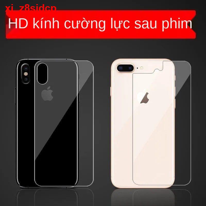 Dán phim cường lực mặt sau iPhone 6 bảo vệ full màn hình iphone6, chống rơi vỡ, cháy nổ film, kính màng vỏ phía