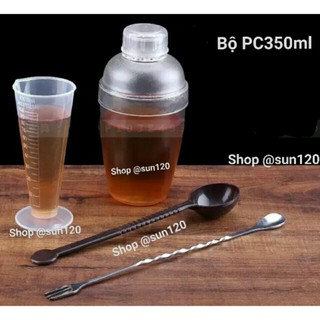 Bộ dụng cụ định lượng pha chế cocktail trà sữa pc350ml