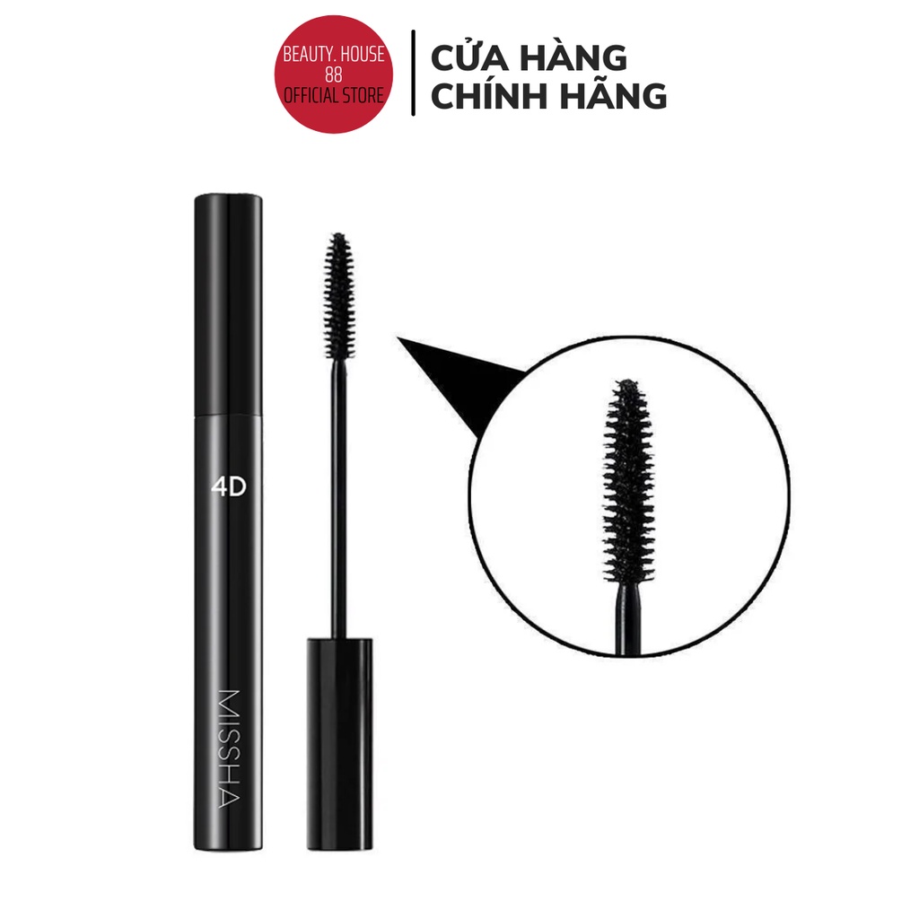 Mascara 4D Missha làm dày và dài mi Chính hãng Hàn Quốc