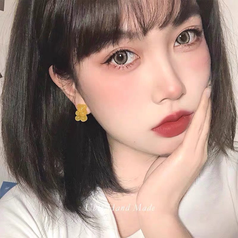Hoa Tai Hình Gấu Xinh Xắn Dành Cho Nữ