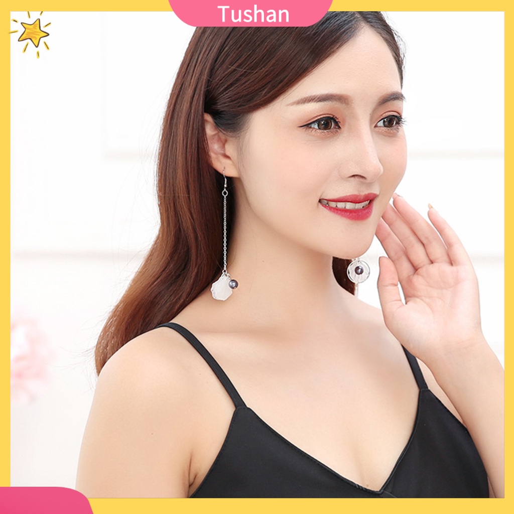 Khuyên tai nữ trang dáng dài tạo hình độc đáo